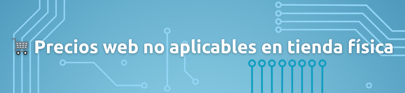 Precios exclusivos web